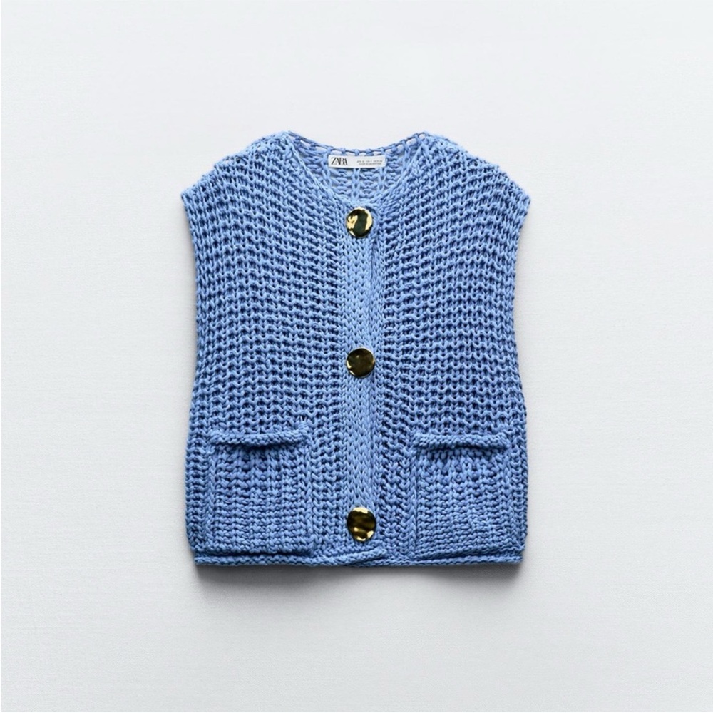 ZARA CHUNKY KNIT TOP/ Vest